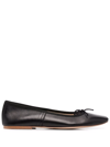 APC LEAH LEATHER BALLERINA SHOES