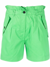 KENZO HIGH-WAISTED CARGO SHORTS