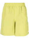 Stussy Green Stock Swim Shorts In Green