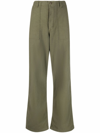 R13 LOW-RISE WIDE-LEG TROUSERS