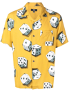 Stussy Yellow Die-print Short-sleeved Shirt
