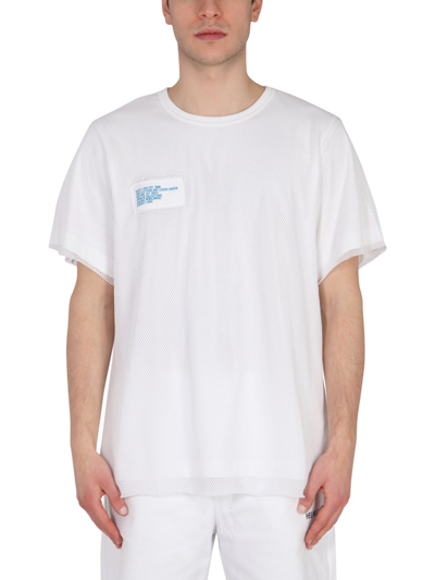 Helmut Lang Crew Neck T-shirt In White