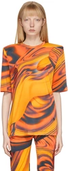 ATTICO ORANGE BELLA T-SHIRT