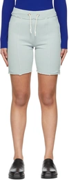 HELMUT LANG BLUE PANEL LOUNGE SHORTS