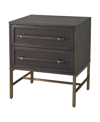 Hopper Studio Sophia Nightstand In Gray