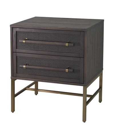 Hopper Studio Sophia Nightstand In Gray