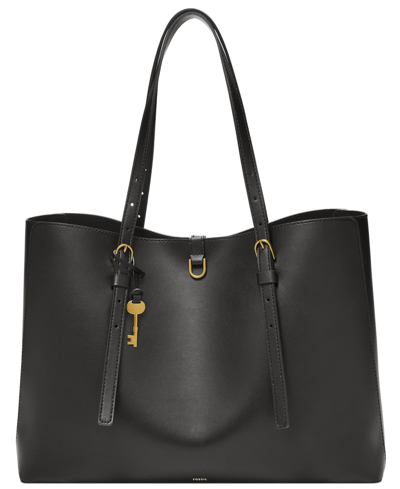 Fossil Women's Kier Cactus Leather Tote In Black