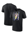 Fanatics Men's  Cooper Kupp Black Los Angeles Rams Super Bowl Lvi Champions Mvp T-shirt In Black