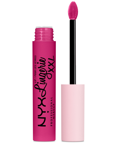 Nyx Professional Makeup Lip Lingerie Xxl Long-lasting Matte Liquid Lipstick In Pink Hit