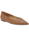 Sam Edelman Women's Wanda Pointed Toe Flats Women's Shoes In Cuoio