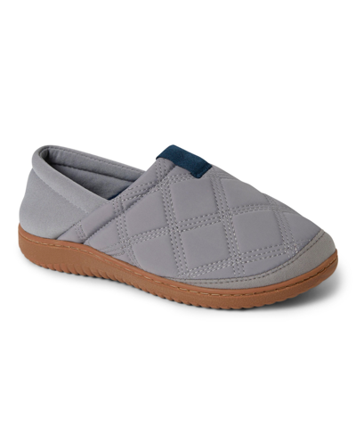 Dearfoams Women's River Closed Back Collapsible Heel House Shoe Slipper In Medium Gray