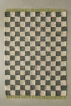 Urban Outfitters Checkerboard Woven Shag Rag Rug