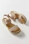 Steve Madden Jaklyn Espadrille Platform Sandal In Peach