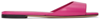 Attico Devon Flat Bottom Flip-flops In 008 Fuchsia