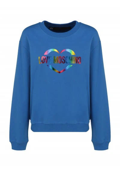 Moschino Love Sweatshirt In Blue