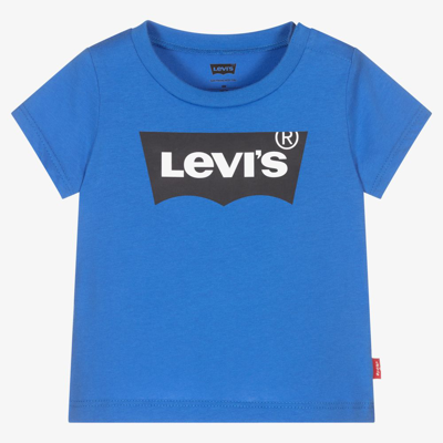 Levi's Baby Boys Blue Logo T-shirt