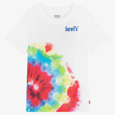 Levi's Babies' Boys White Tie-dye T-shirt