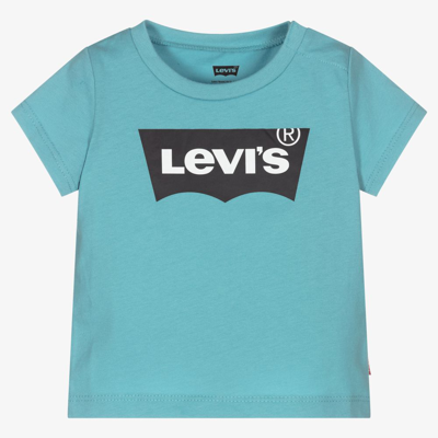 Levi's Baby Boys Blue Logo T-shirt