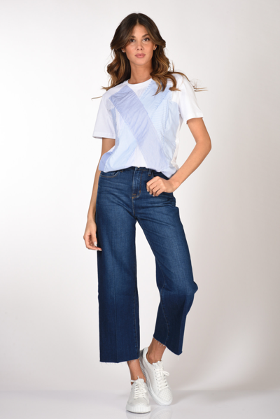 L Agence L'agence L'agence Women's High Rise Cropped Slim Jean In Blue