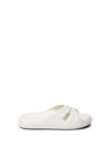 Melissa Free` Slide Sandals In Bianco