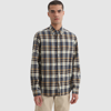 Woolrich Men Oak Check Size Xxl