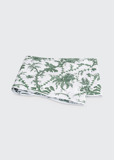 Matouk San Cristobal King Flat Sheet In Green