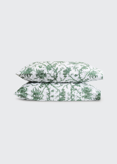 Matouk San Cristobal Standard Pillowcases - Pair In Green