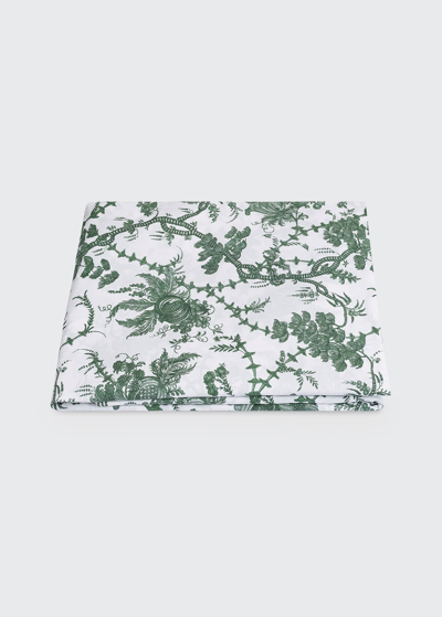 Matouk San Cristobal King Fitted Sheet In Green