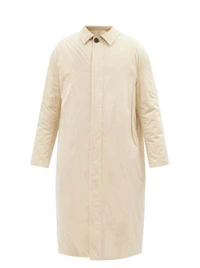 The Row Django Padded Shell Trench Coat In Neutrals