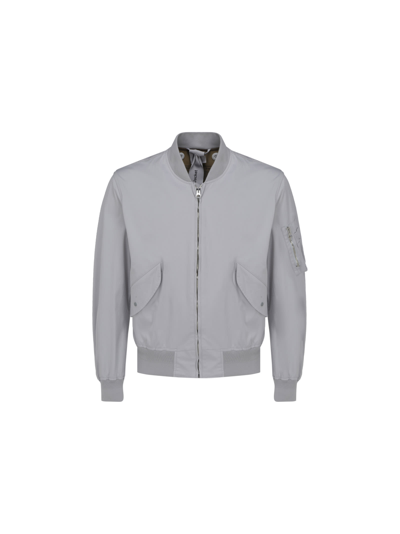 Ten C Flight Jacket In Grey