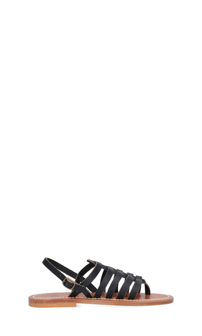 K.jacques Flat Shoes In Black