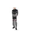 Balmain Jogging Pants With Maxi Monogram Logo Print In Multicolor