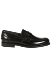Church's Gateshead Leather Loafers In Nero