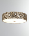 Lucas + Mckearn Mosaic 3-light Ceiling Light, 16"
