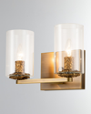 Lucas + Mckearn Bolivar 2-light Bath Vanity Light