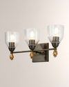 Lucas + Mckearn Felice 3-light Bath Vanity Light