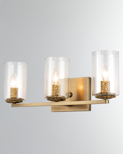 Lucas + Mckearn Bolivar 3-light Bath Vanity Light