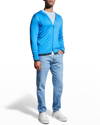 Loro Piana Men's Five-pocket Straight Leg Denim Jeans In W0ni Japanese Blu