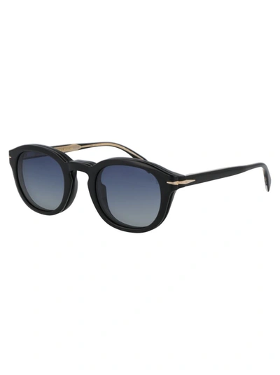 David Beckham Eyewear David Beckham Sunglasses In 2m2z7 Black Gold