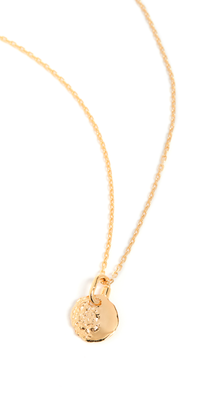 Maria Black Gold-plated Aspen Pendant Necklace
