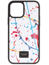 Dolce & Gabbana Abstract Print Iphone Case In White