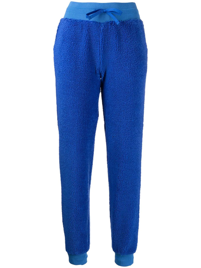 Onefifteen X Beyond The Radar Sherpa Joggers In Blue