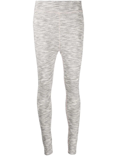 Onefifteen X Beyond The Radar Woven Mélange Leggings In Grey