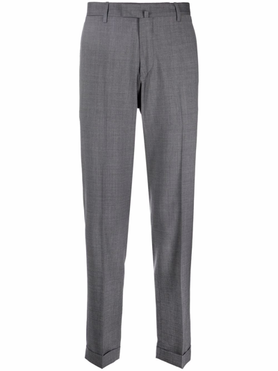 Briglia 1949 Slim-fit Tailored Trousers In Grey