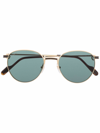 Cartier Pantos-frame Sunglasses In Gold