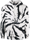 Etudes Studio Tie Dye-print Pullover Hoodie In White