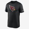 Nike Men's Dri-fit Logo Legend (nfl Arizona Cardinals) T-shirt In Black