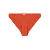 Totême Smocked Mini Bikini Bottoms In Yellow &amp; Orange