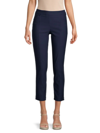 Nanette Lepore Women's Front-seam Ankle Pants In Nanet Navy