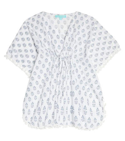 Melissa Odabash Kids' Sharize Printed Cotton Kaftan In Aztec